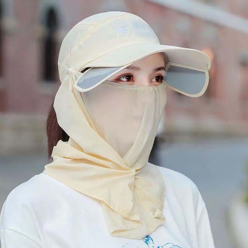 Chapeau de protection solaire d'extérieur UPF 50+ avec protège-nuque