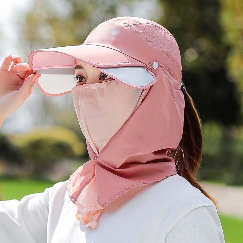 Chapeau de protection solaire d'extérieur UPF 50+ avec protège-nuque