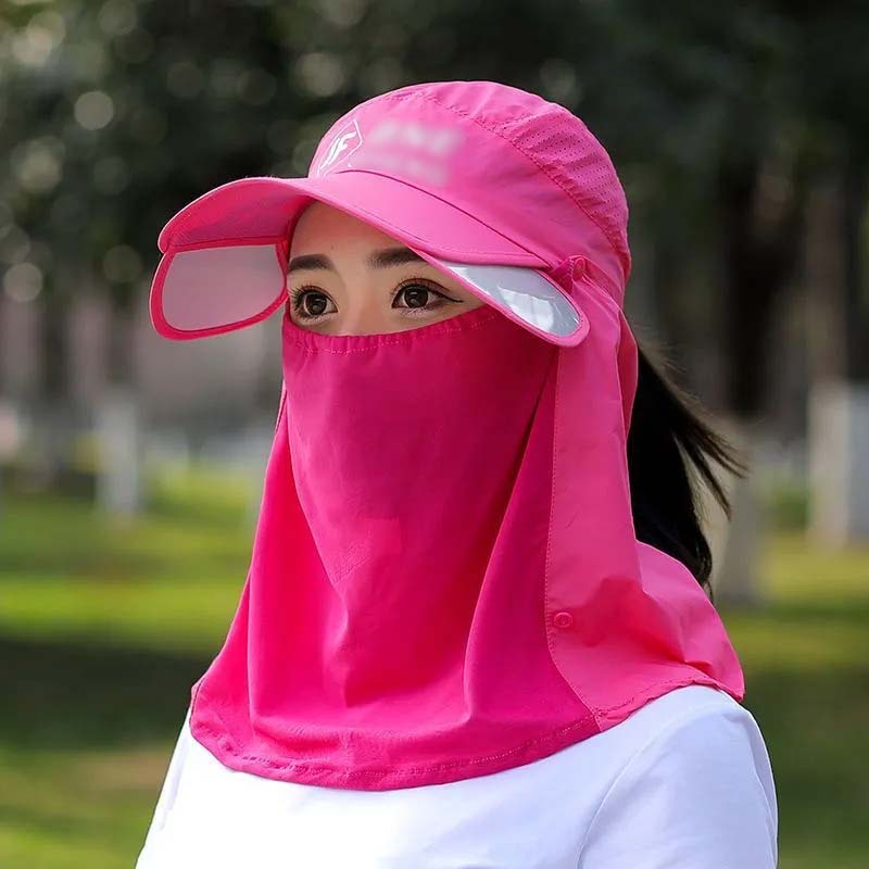 Chapeau de protection solaire d'extérieur UPF 50+ avec protège-nuque
