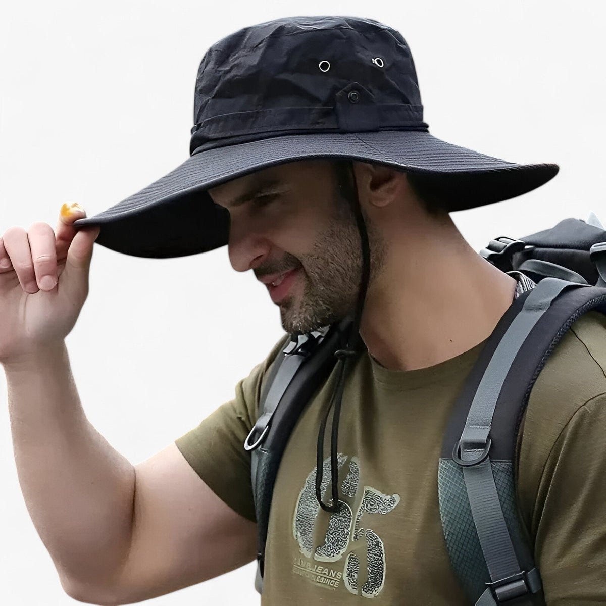 Chapeau de randonnée unisexe – protection UV et imperméable