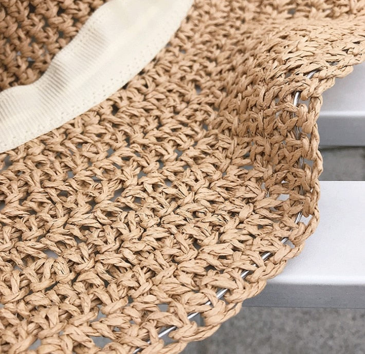 Chapeau de soleil à large visière
