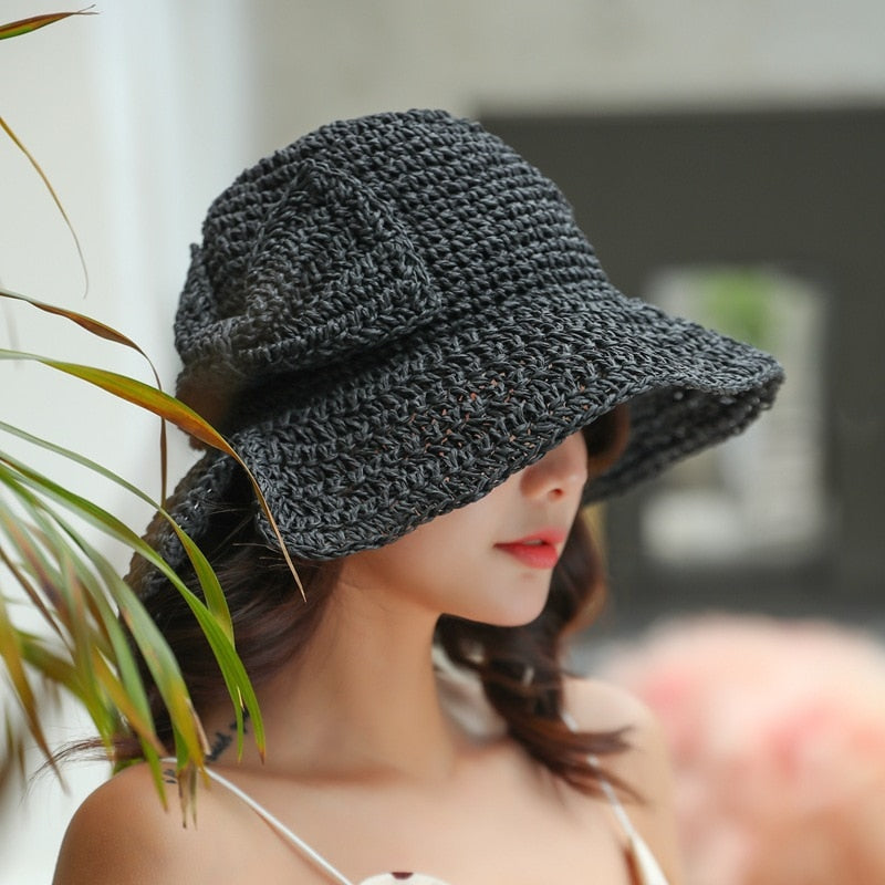 Chapeau de soleil à large visière