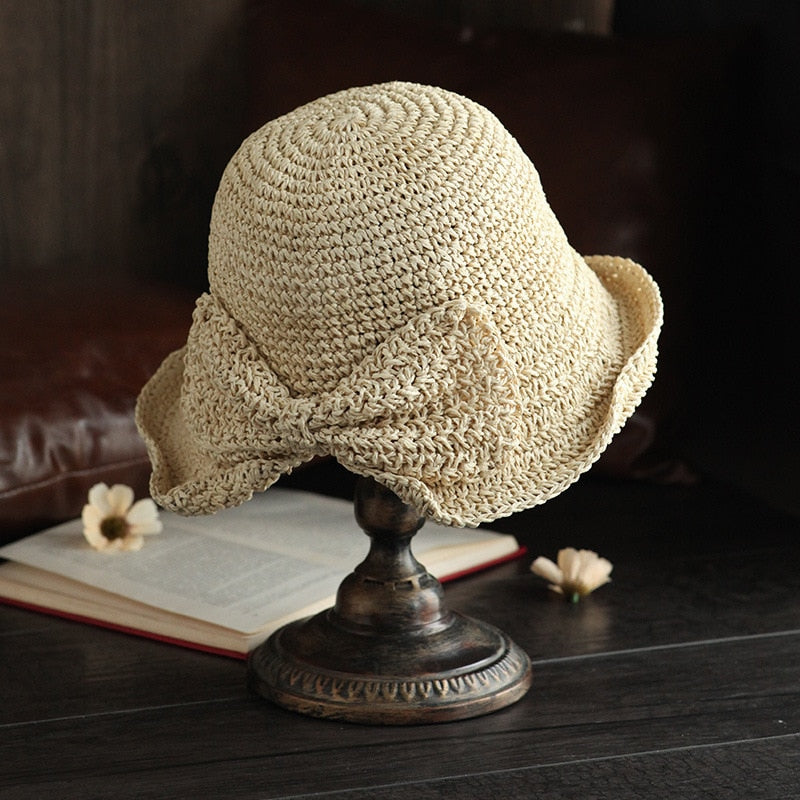 Chapeau de soleil à large visière