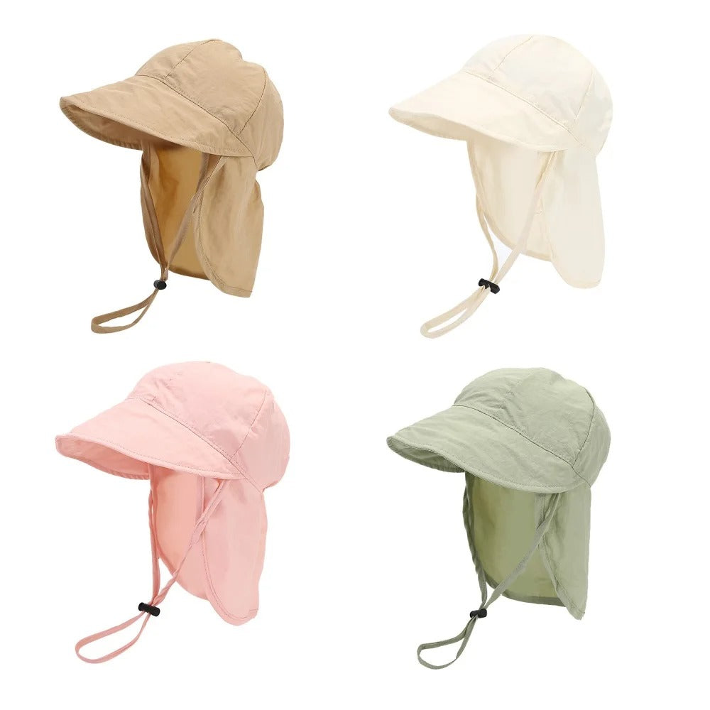 Chapeau de soleil enfant avec protection UV (1-3 ans)