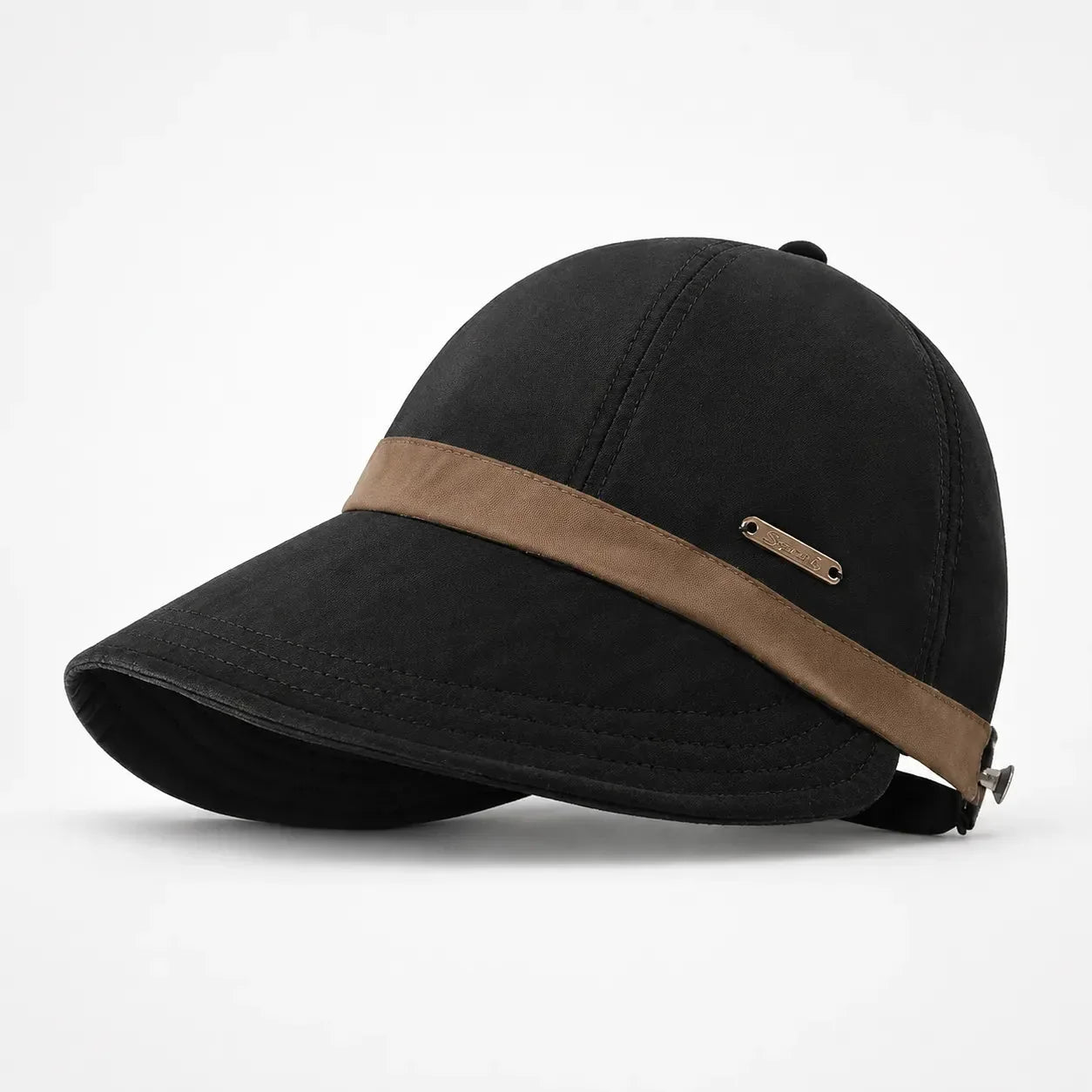 Chapeau de soleil pliable à large bord avec protection UPF 50+ et sangle ajustable