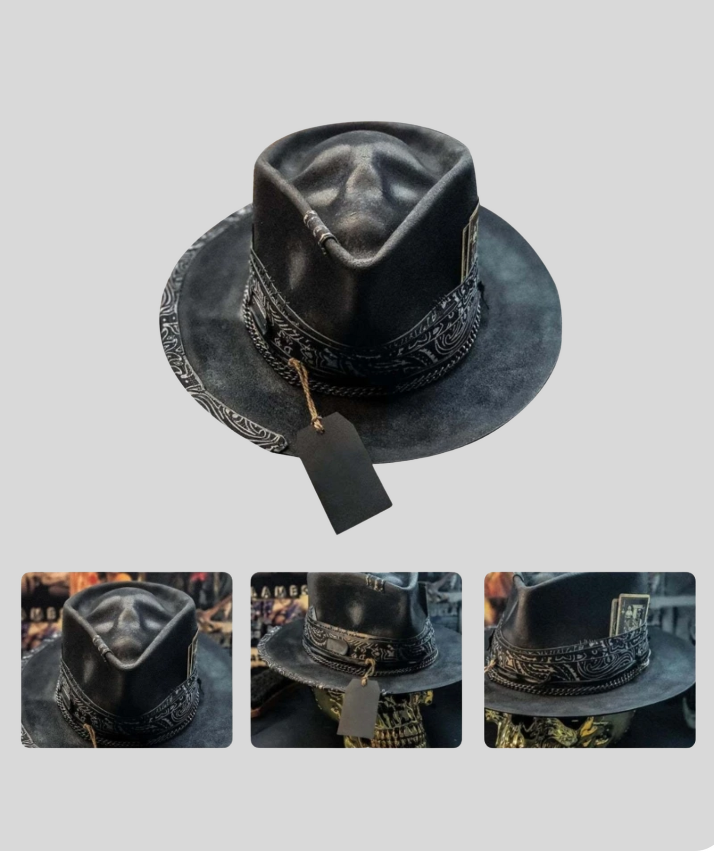 Chapeau fait main – chapeau de cowboy