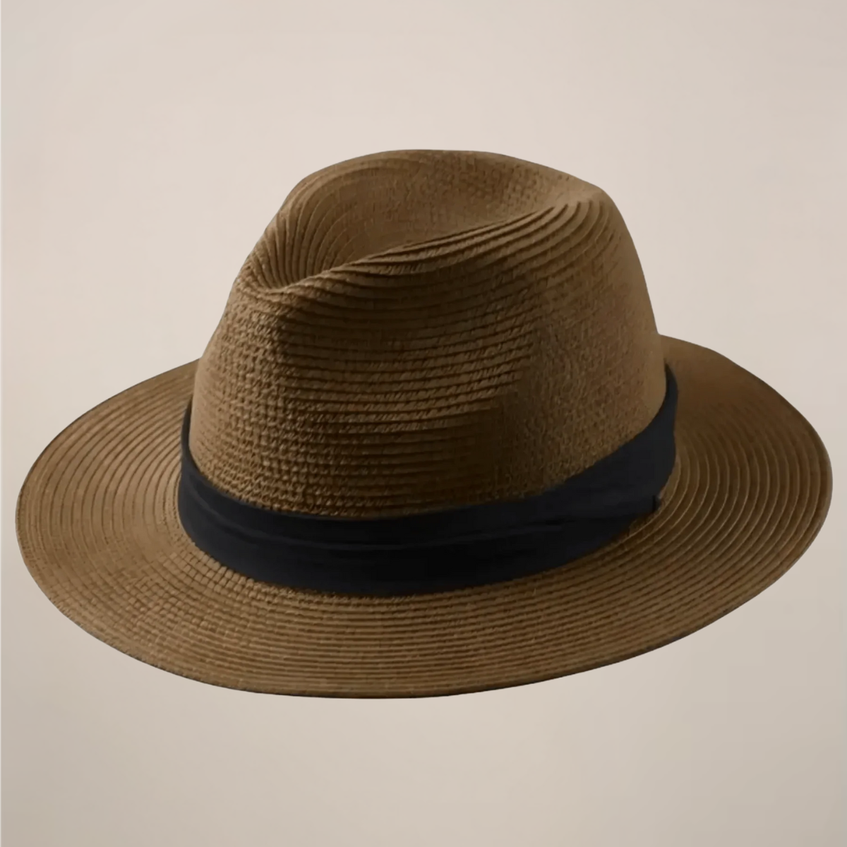 Chapeau panama classique homme à large bord pour un style estival intemporel