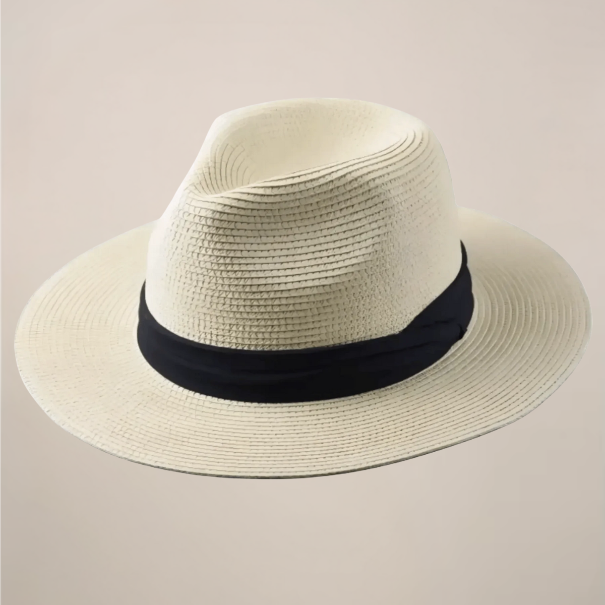 Chapeau panama classique homme à large bord pour un style estival intemporel