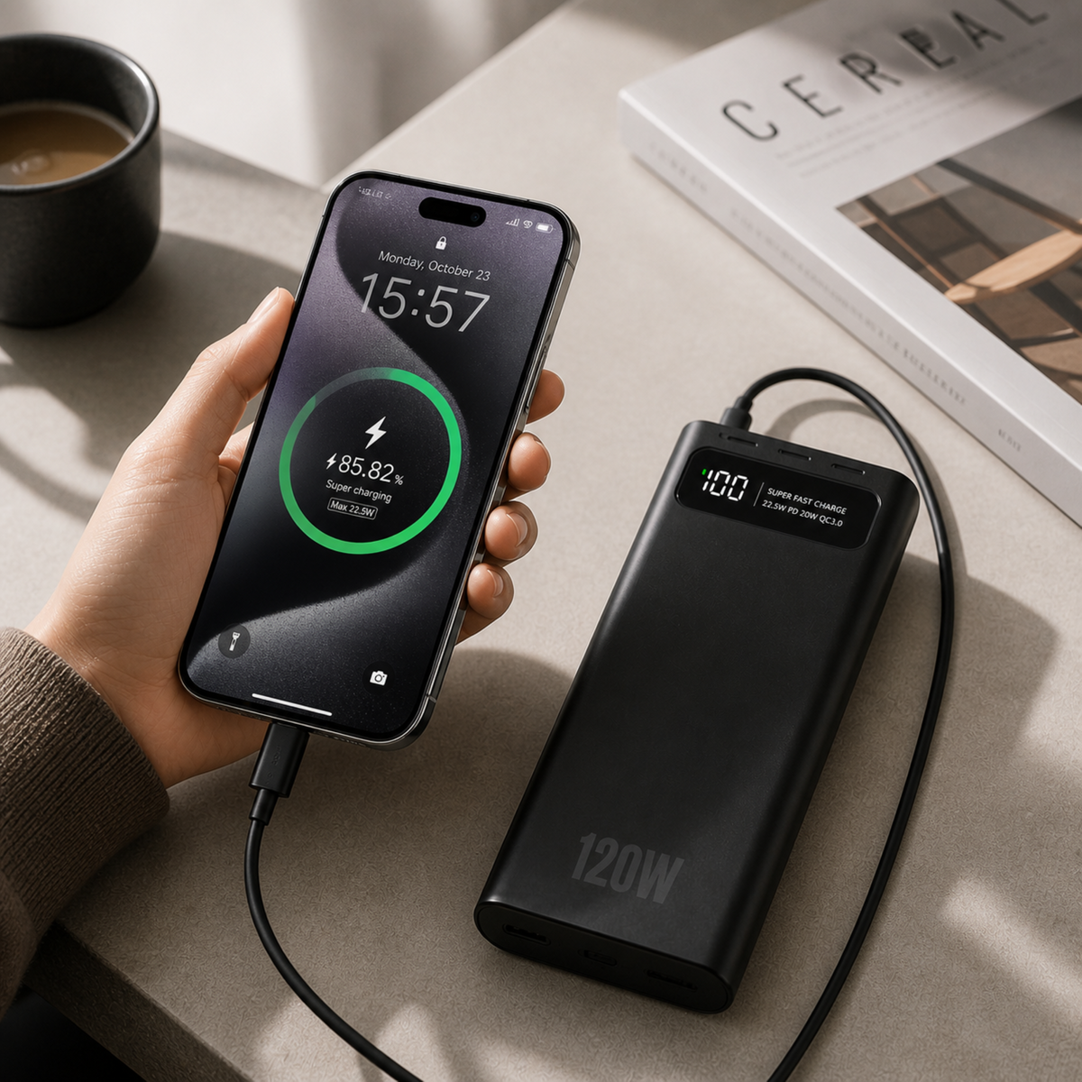 Chargeur Helios 120W