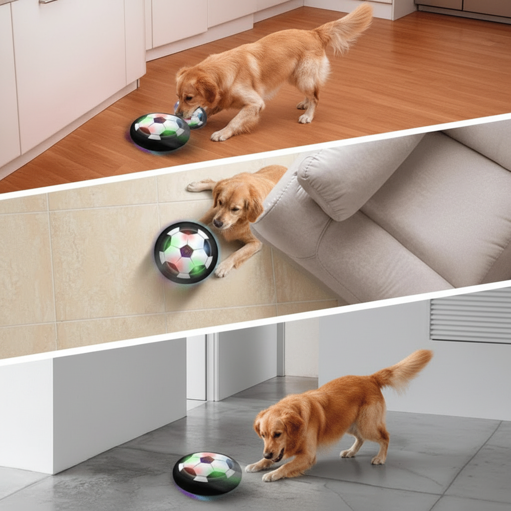 CHASESPARK – Interactive Play Ball for Dogs with Unpredictable Movements