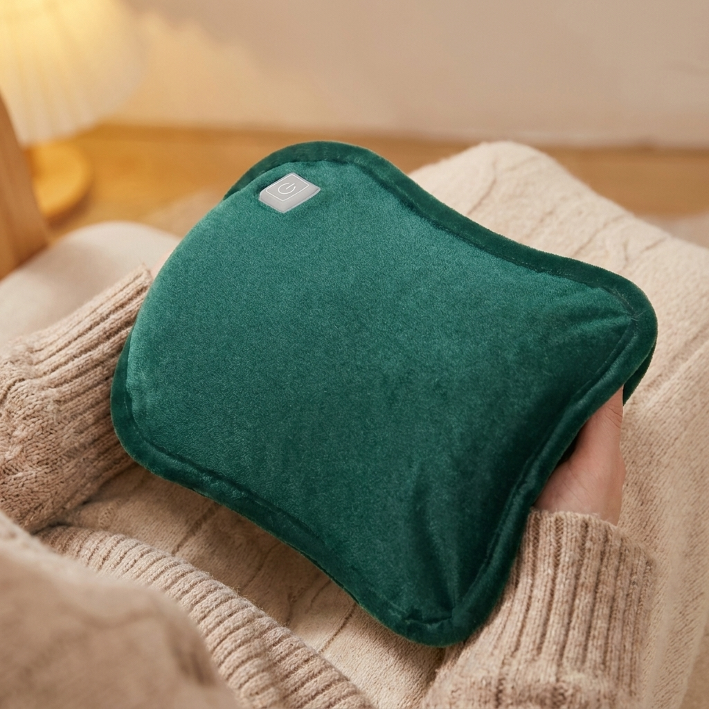 Chauffe-mains électrique 2-en-1 et batterie externe avec recharge USB