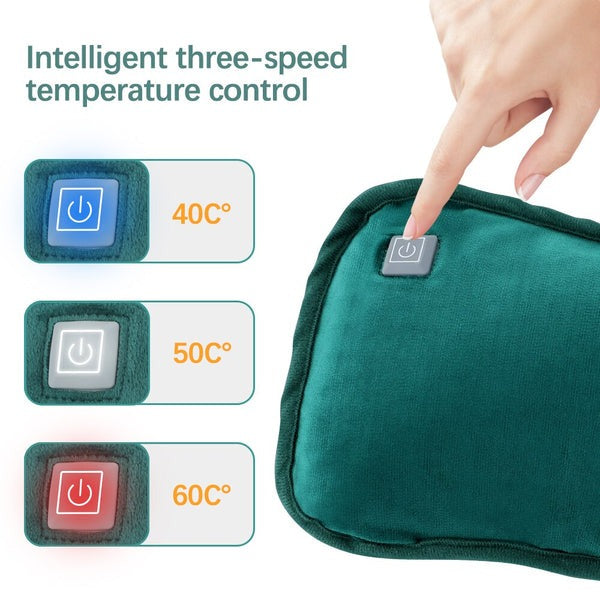 Chauffe-mains électrique portable 2 en 1 avec recharge USB