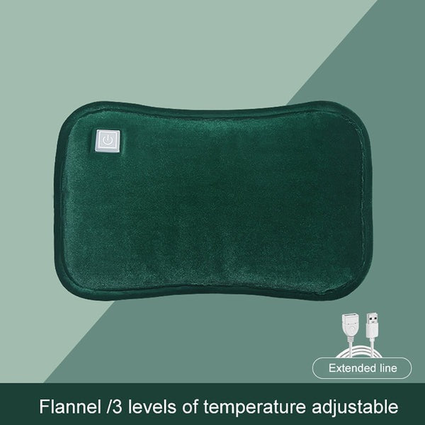 Chauffe-mains électrique portable 2 en 1 avec recharge USB