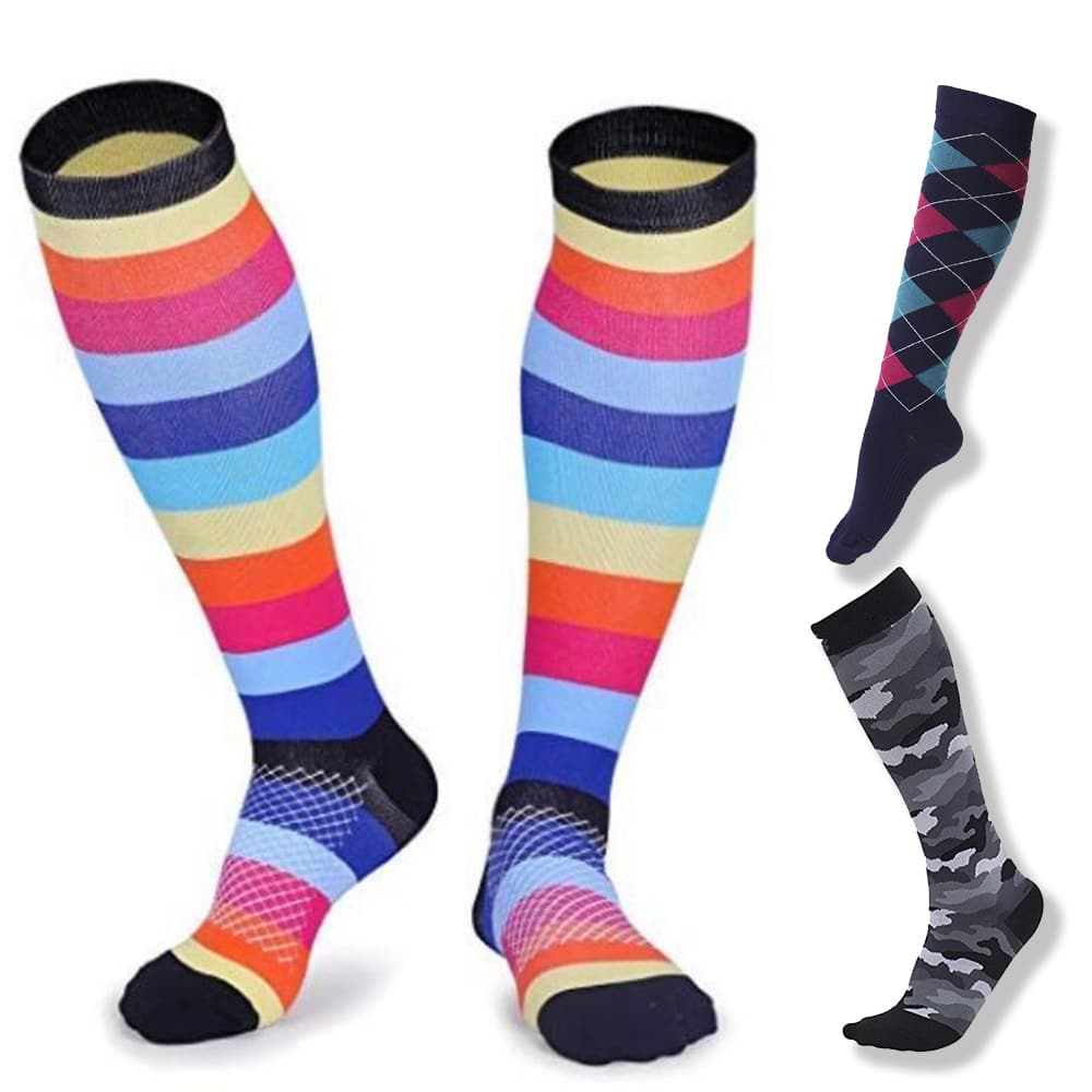 Chaussettes de maintien / chaussettes de compression - lot de 3 paires