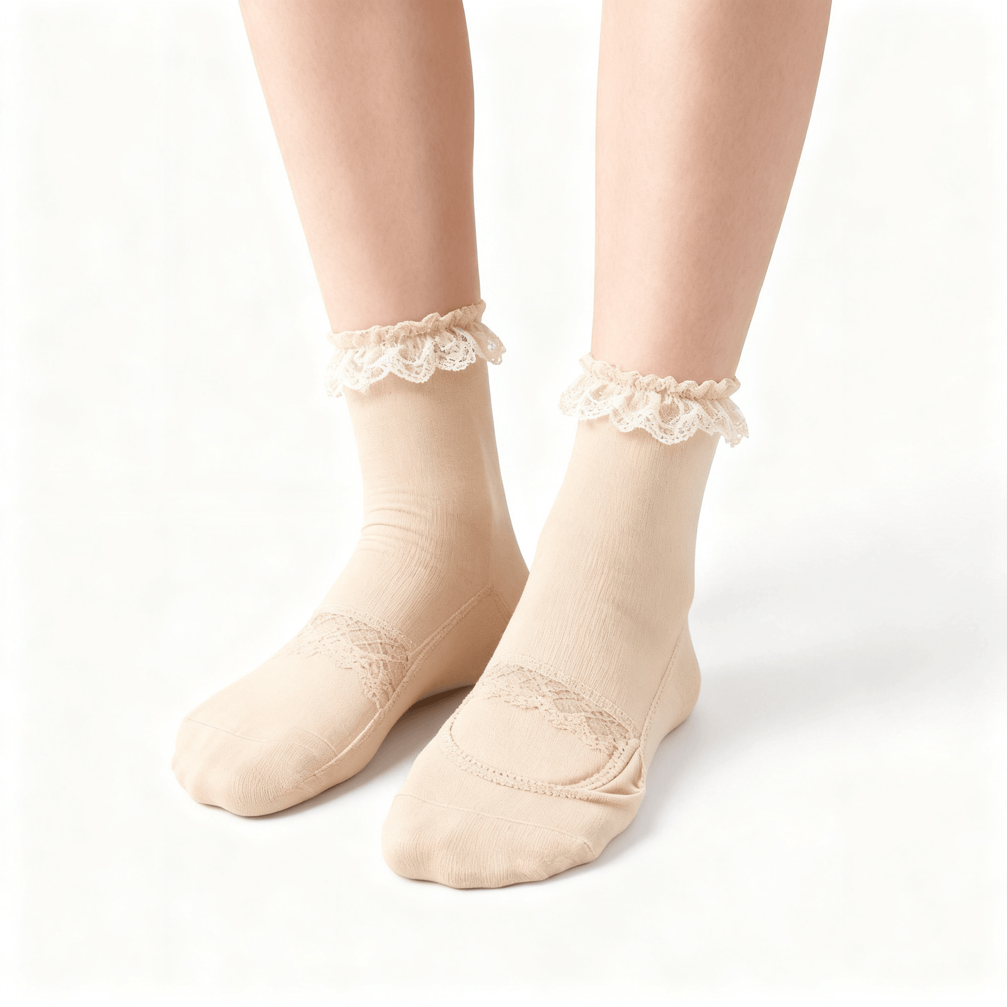 Chaussettes invisibles rembourrées pour un confort tout au long de la journée