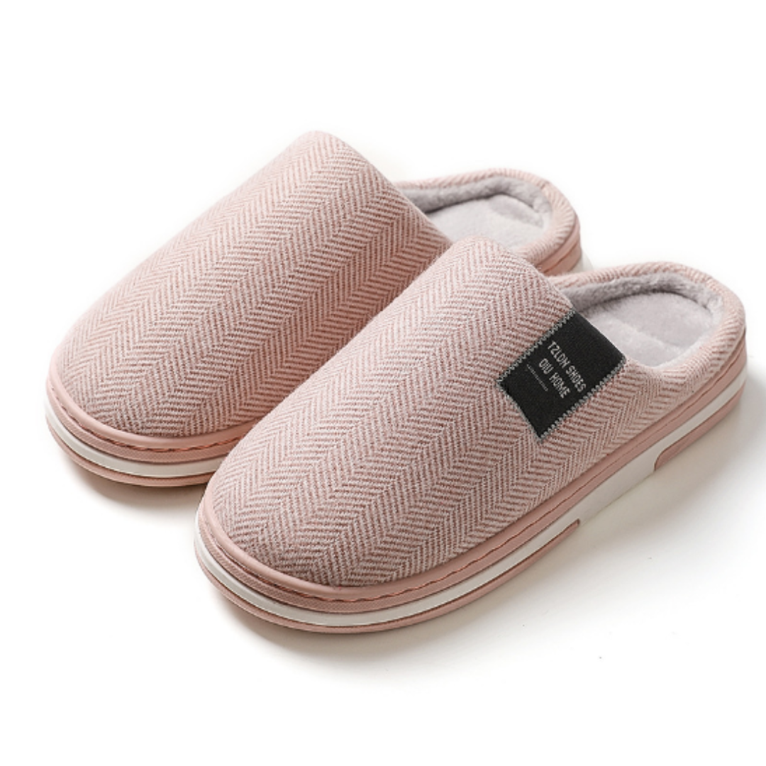 Chaussons d'intérieur chauds et confortables de loisir unisexe