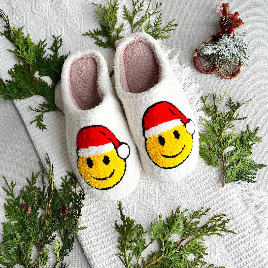 Chaussons de Noël joyeux