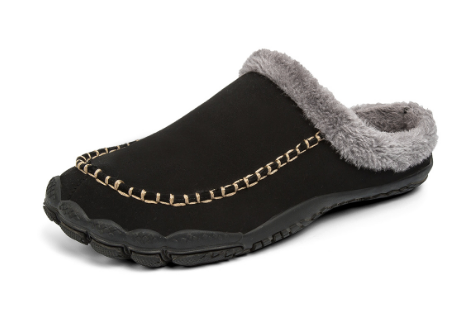 Chaussons doublés de luxe pour homme