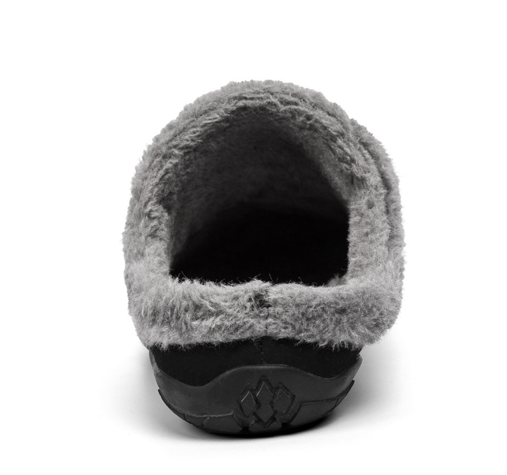 Chaussons doublés de luxe pour homme