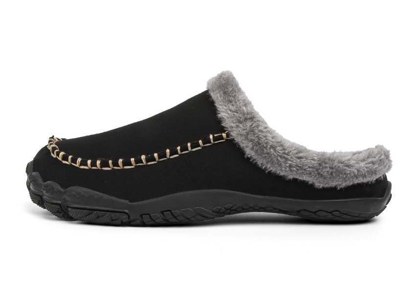 Chaussons doublés de luxe pour homme
