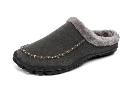 Chaussons doublés de luxe pour homme