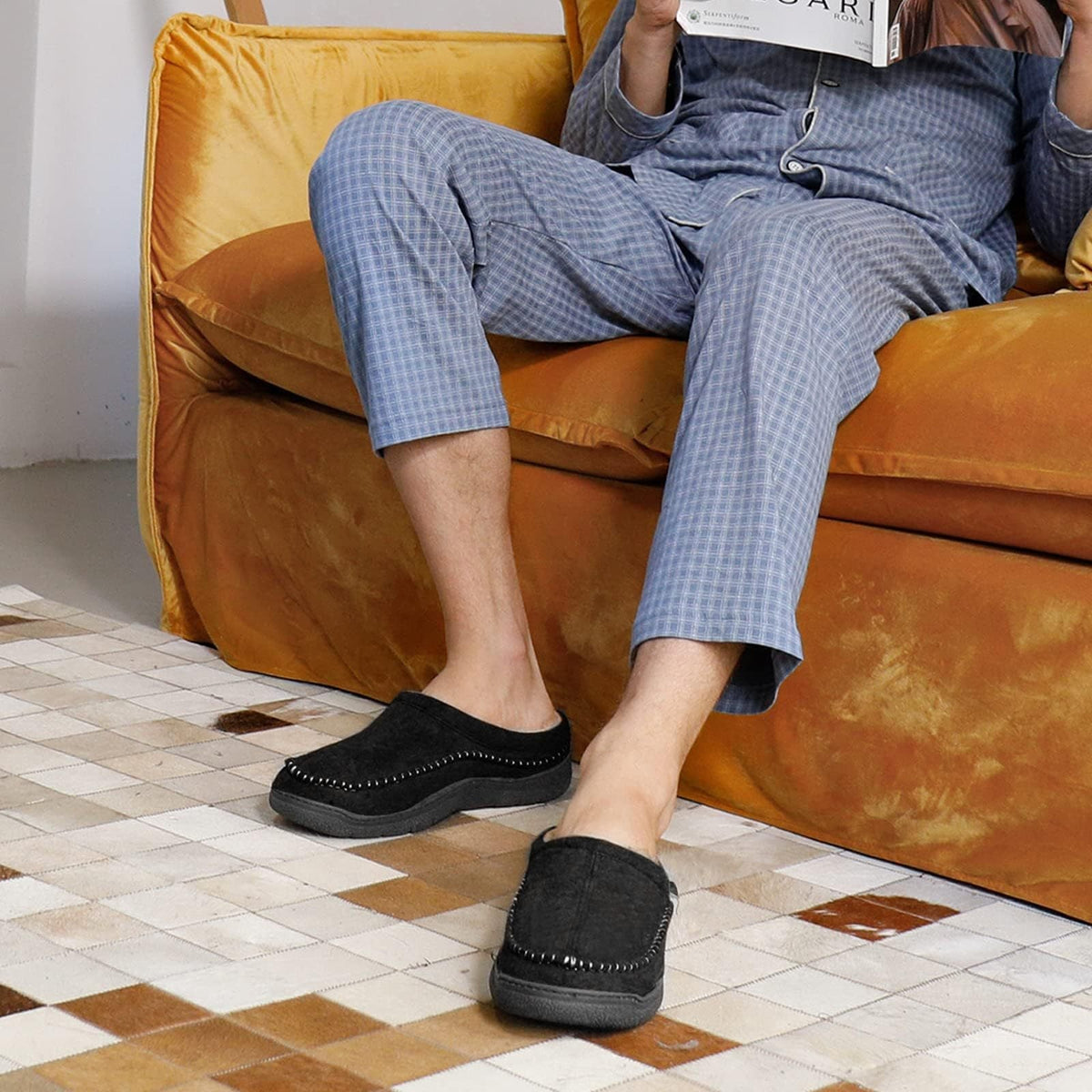 Chaussons doux | Alliant confort et style luxueux
