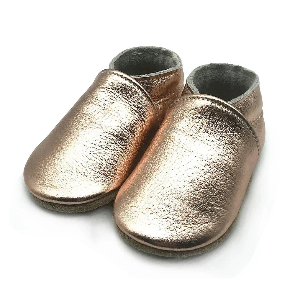 Chaussons souples mixtes pour nouveau-nés et bébés