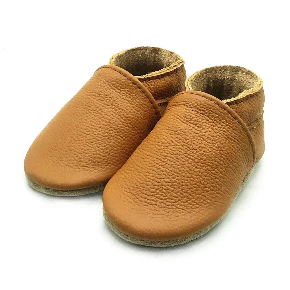 Chaussons souples mixtes pour nouveau-nés et bébés
