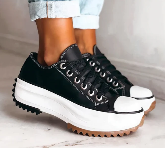 Chaussures à plateforme pour femme, confort et style