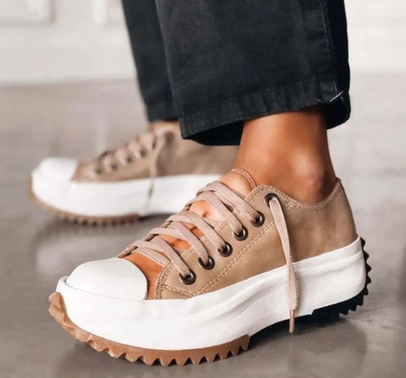 Chaussures à plateforme pour femme, confort et style