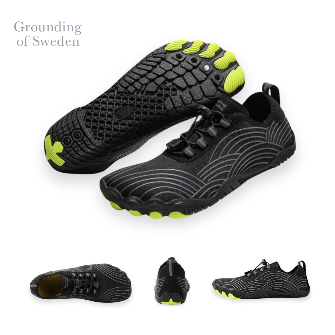 Chaussures barefoot de mise à la terre pour une posture naturelle, un confort quotidien et le maintien de la santé