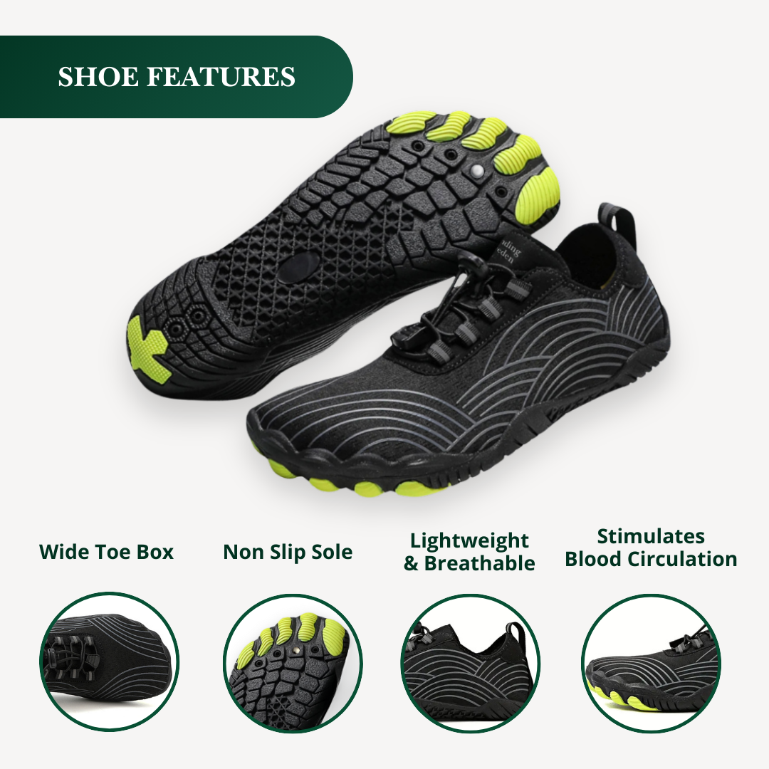 Chaussures barefoot de mise à la terre pour une posture naturelle, un confort quotidien et le maintien de la santé