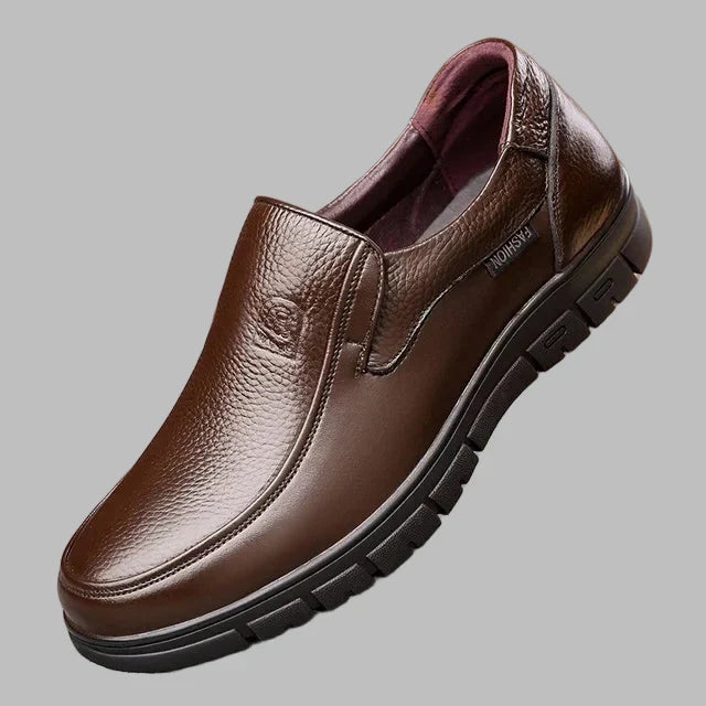 Chaussures casual en cuir véritable pour homme