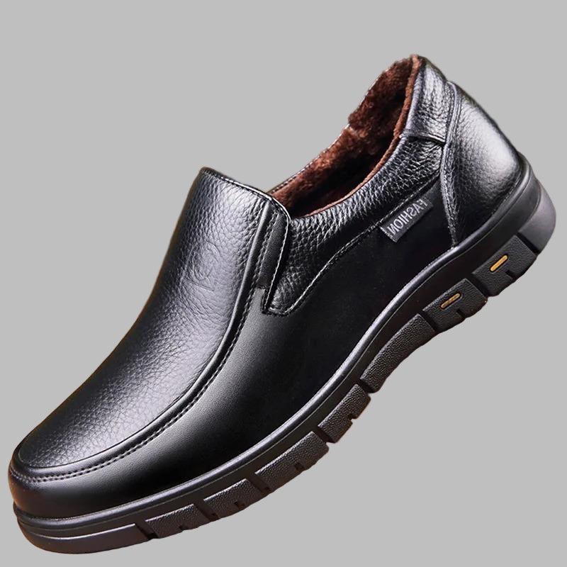 Chaussures casual en cuir véritable pour homme