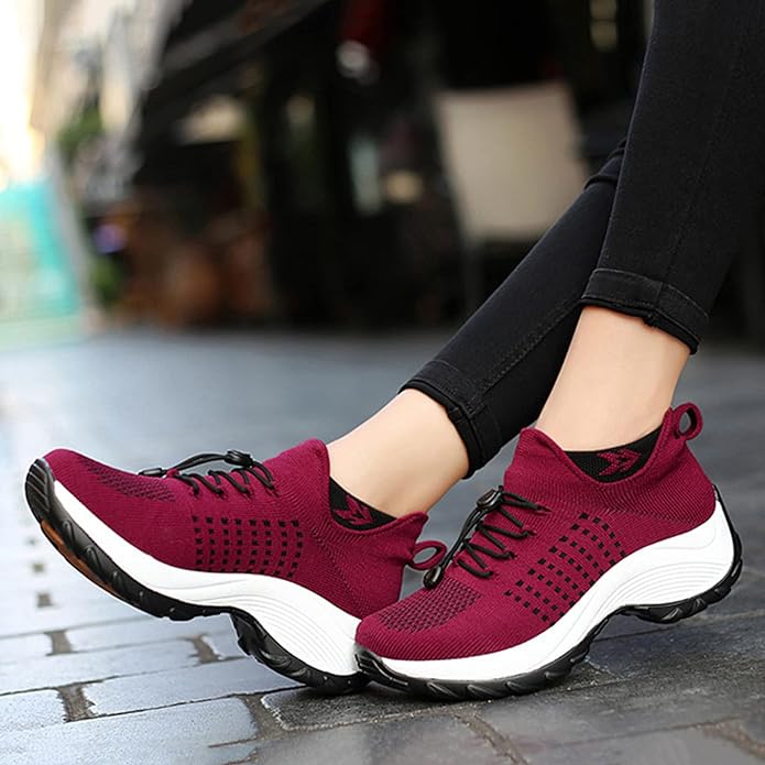 Chaussures de course à pied pour femme avec coussin d'air