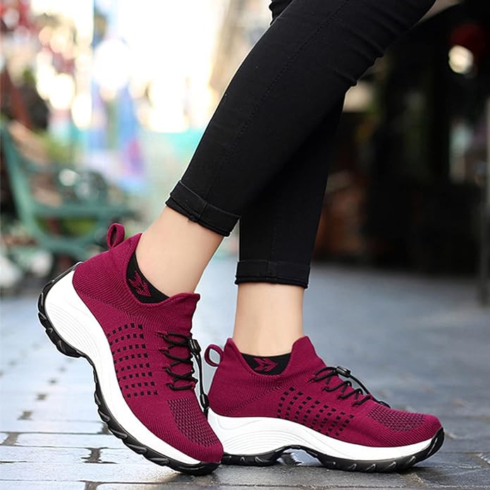 Chaussures de course à pied pour femme avec coussin d'air