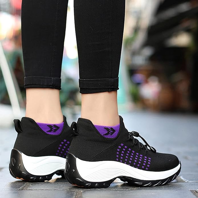Chaussures de course à pied pour femme avec coussin d'air
