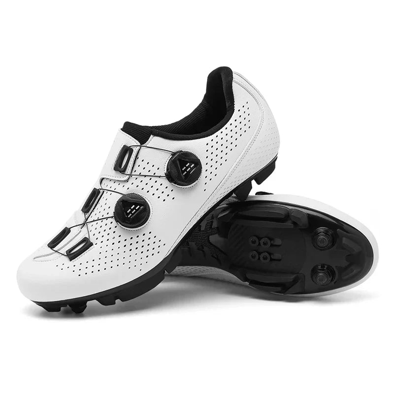 Chaussures de cyclisme mixtes pour VTT et route - Légères et confortables