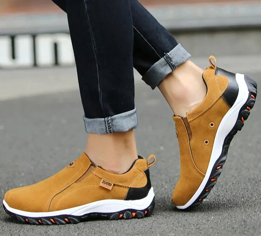 Chaussures de marche orthopédiques pour homme - confort et maintien
