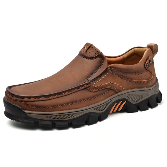Chaussures de mi-saison orthopédiques pour homme avec semelle confortable