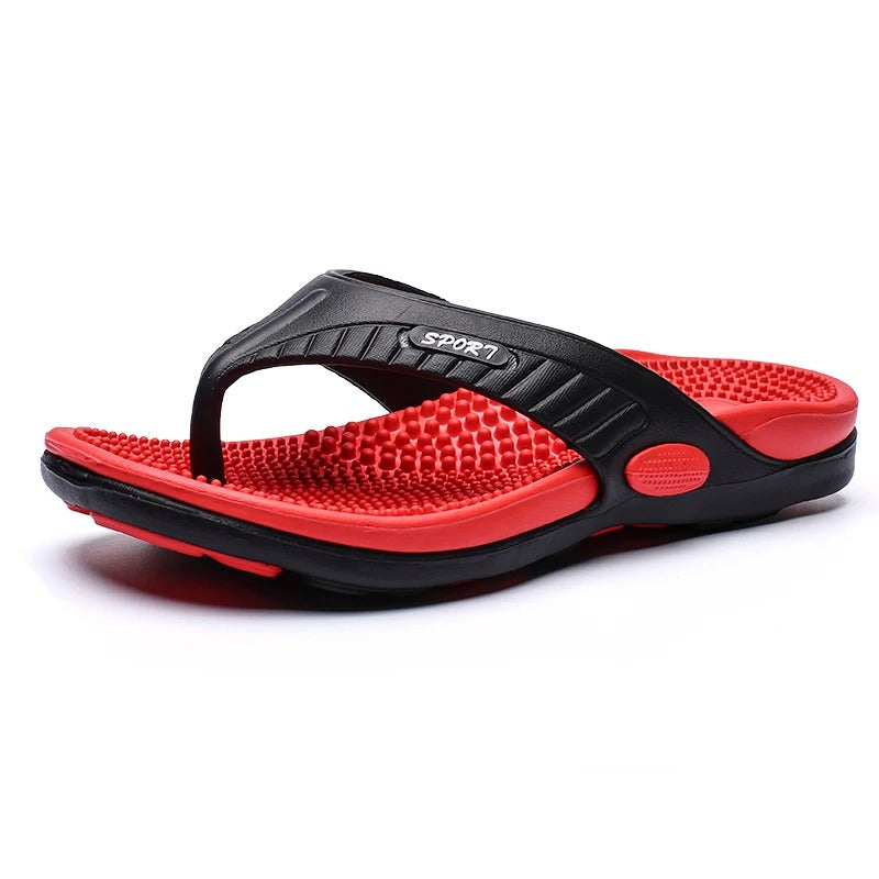 Chaussures de plage respirantes avec massage pour homme
