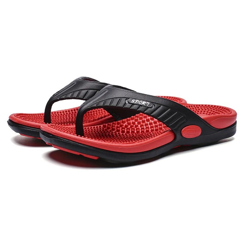 Chaussures de plage respirantes avec massage pour homme