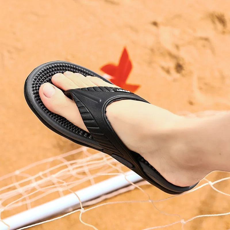 Chaussures de plage respirantes avec massage pour homme