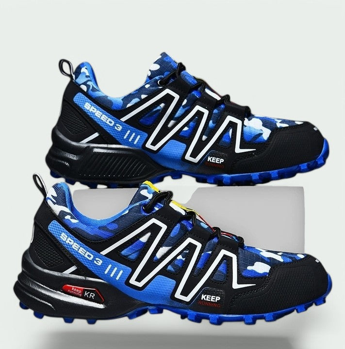 Chaussures de randonnée imperméables en caoutchouc pour homme, pour la randonnée et l'usage quotidien