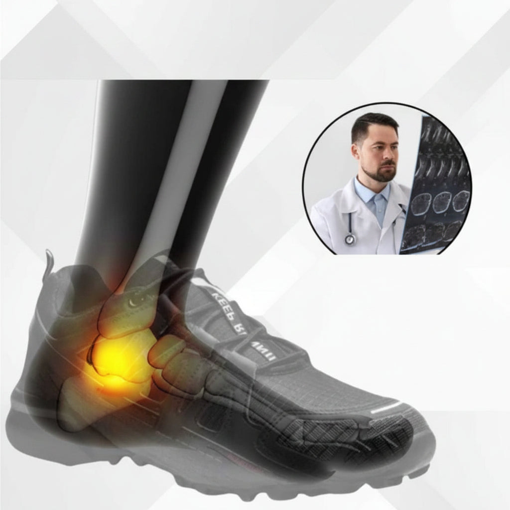 Chaussures de randonnée orthopédiques et légères pour femme avec semelle antidérapante, conception ergonomique et absorption des chocs pour le confort et la stabilité