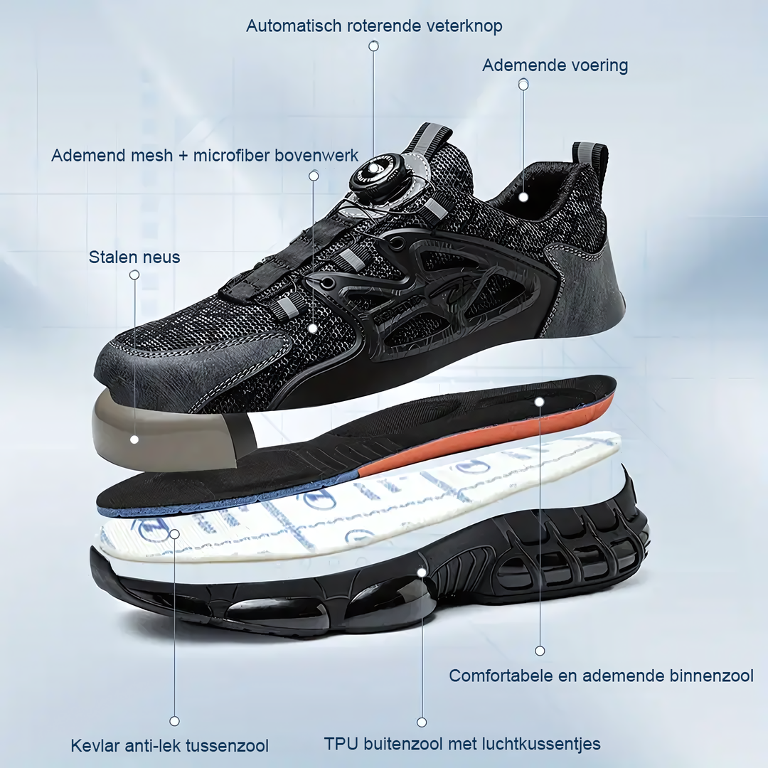 Chaussures de sécurité orthopédiques