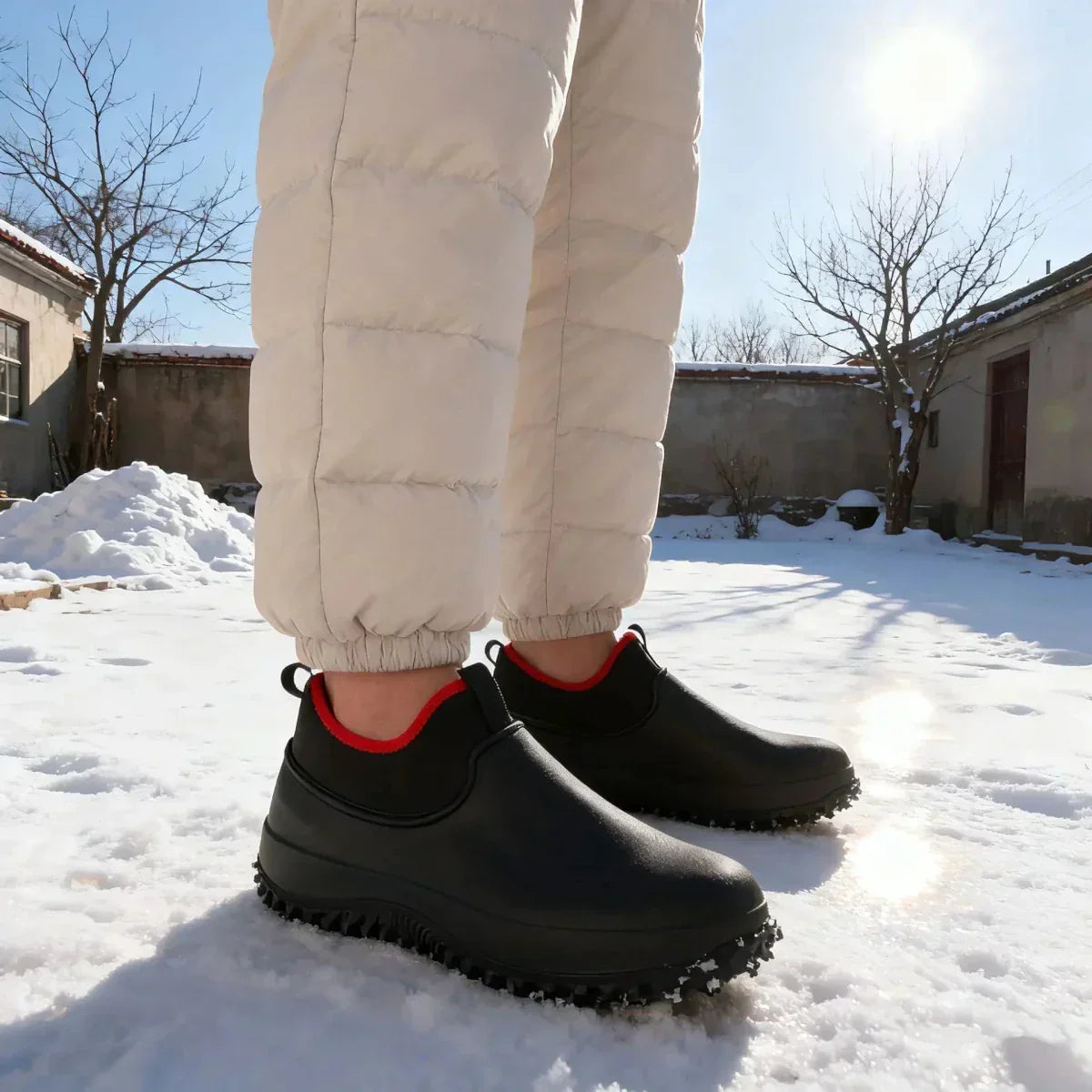Chaussures de travail imperméables et confortables avec adhérence sécurisée