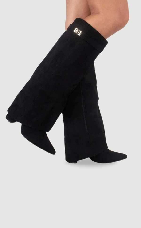 Chaussures élégantes pour femme de haute qualité - détails dorés