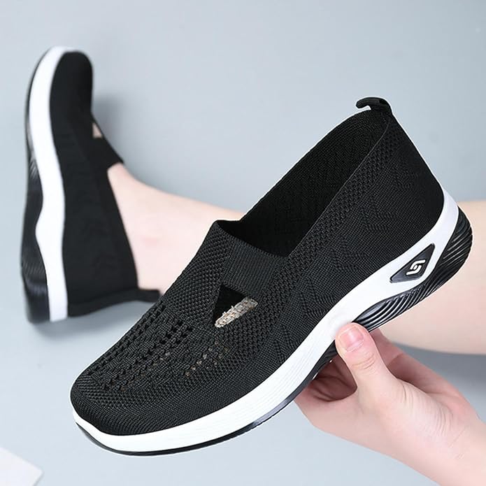 Chaussures femme aérées avec coussinets