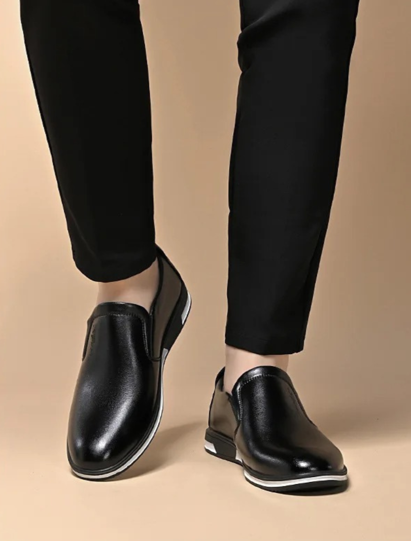 Chaussures habillées en cuir pour homme